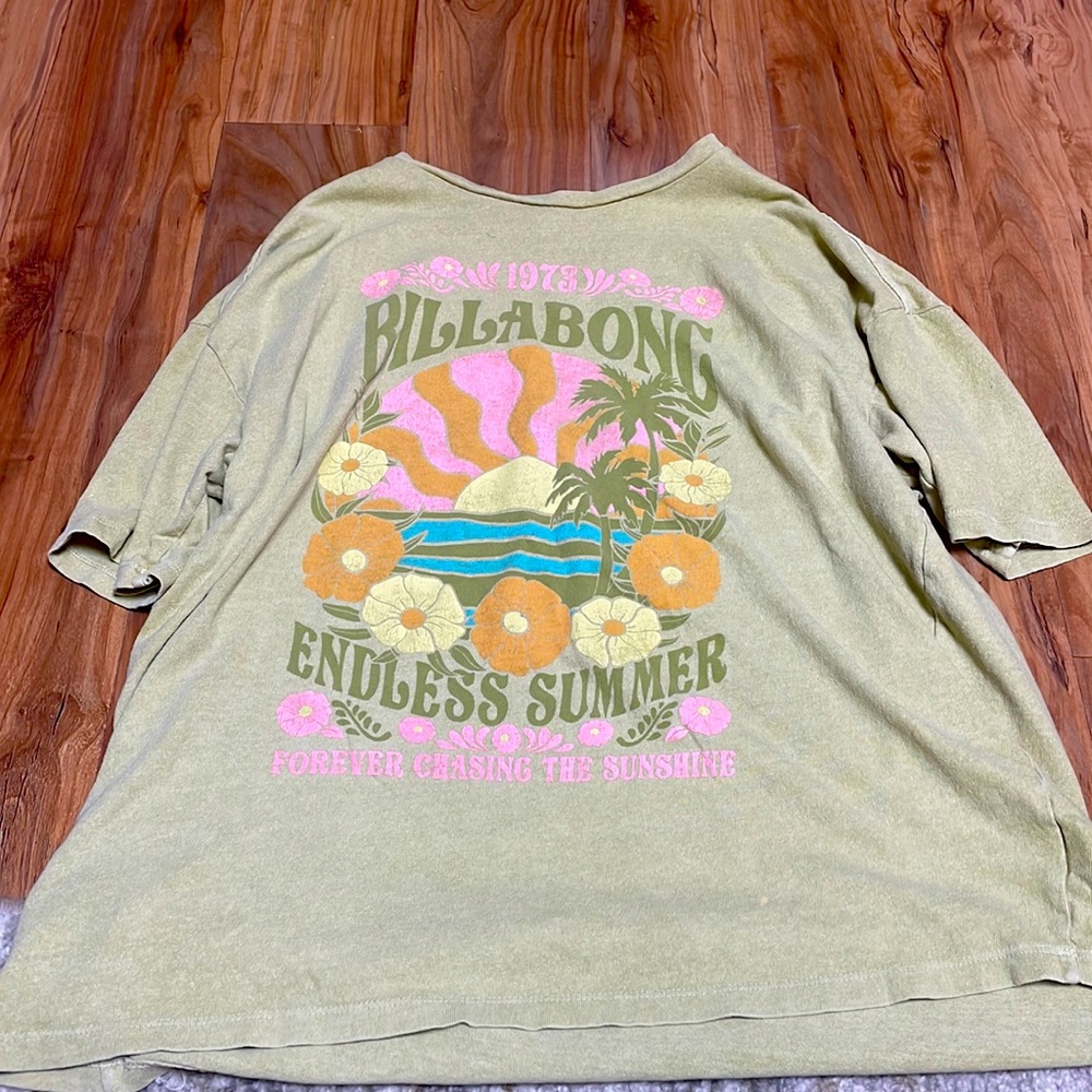 Small billabong shirt
